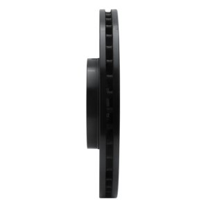 Mercedes-Benz R350 Brake Rotor (1) - Front Right - R1 Concepts - Drilled & Slotted - Black - `06-`12